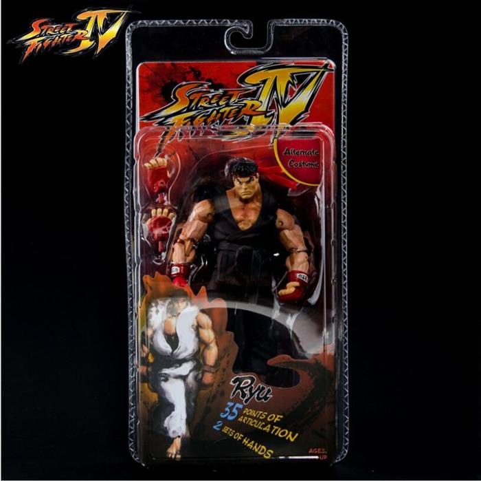 Gambar Action Figure NECA Street Fighter Chun - Li - Ryu Baju Hitam dari Senangkoleksi undefined Tokopedia