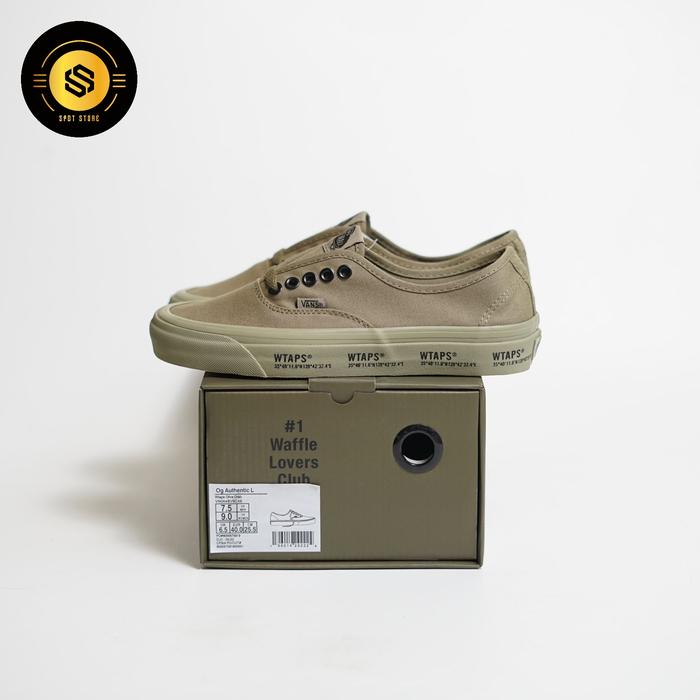 Vans Authentic WTAPS Olive Crossbones Sale vans wtaps olive Shop
