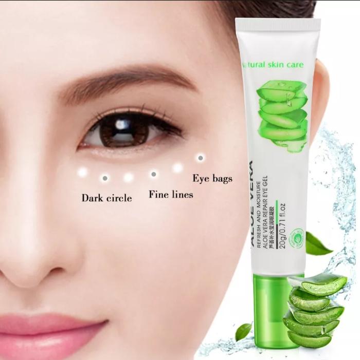 Gambar ORI! ALOE VERA KRIM PENGHILANG KANTUNG/LINGKARAN HITAM MATA BENGKAK dari Shopping Center.id undefined Tokopedia