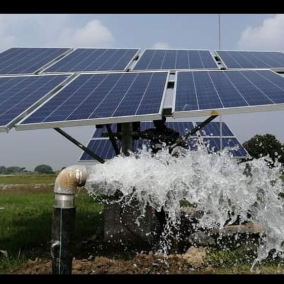 Paket Pompa Tenaga Surya 2200W Debit tinggi Best Performance Solar Power