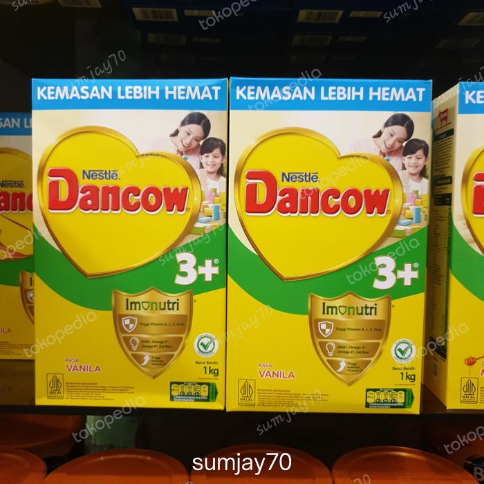 Gambar DANCOW 3+ VANILA 1KG dari sumjay70 undefined Tokopedia