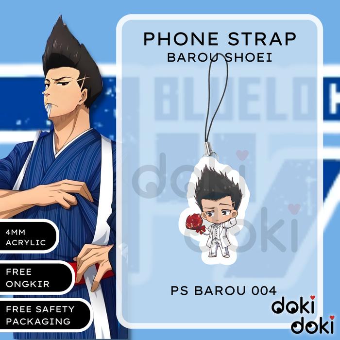 Jual DOKIDOKI PHONE STRAP HP ANIME BAROU SHOEI BLUE LOCK - PS BAROU 004 ...