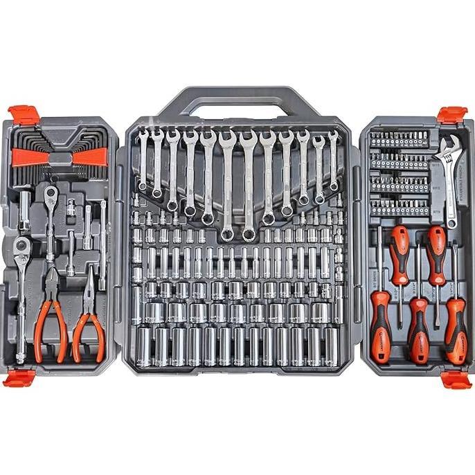 Gambar Crescent 180 Piece Professional Tool Set In Tool Storage Case Ctk18 dari Work market undefined Tokopedia