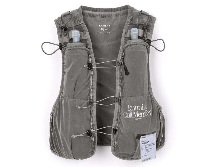 Gambar Satisfy Running Justice Cordura Hydration Vest 5L Mineral Graphite - S/M dari stelviopass undefined Tokopedia