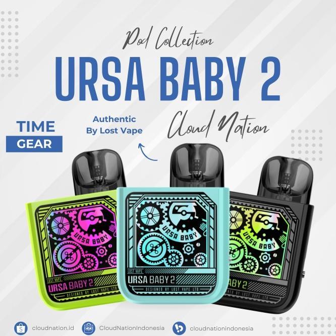 Gambar [BEST SELLER] URSA BABY 2 POP BLACK / BLUE / GREEN X TIME GEAR - P Role JoyBlack dari armaofficial14 undefined Tokopedia
