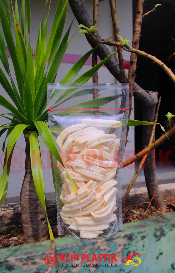 Gambar Plastik Klip PP / Standing Pouch / Seal Lebar / 26+3 x 16 cm - Tebal 0,080 mm dari Klipplastik Shop undefined Tokopedia