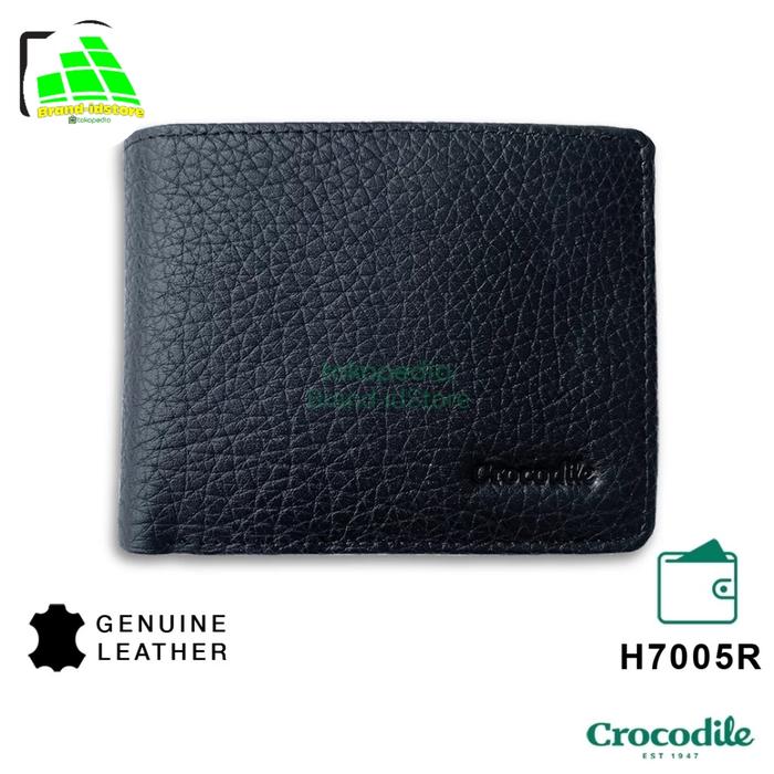Bifold Wallet Genuine Crocodile Leather Wallet Dompet Pria