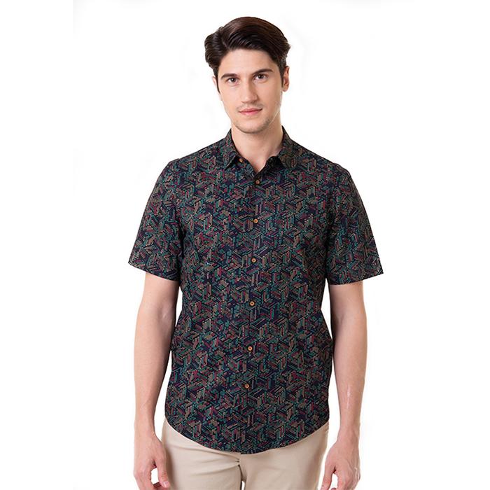 Gambar MANLY Kemeja Slim Fit Hanai Black - S dari MANLY Collection undefined Tokopedia