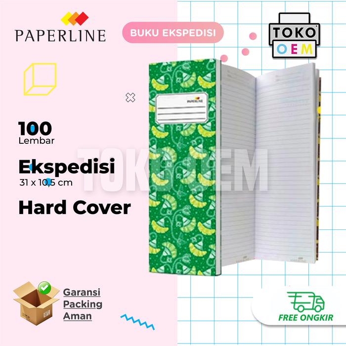 Gambar Buku Ekspedisi Hardcover Paperline isi 100 lembar dari TOKO-OEM undefined Tokopedia