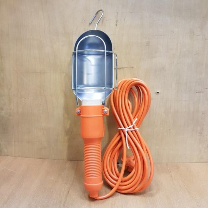 Gambar lampu kerja gantung 5m 10m lampu bengkel - TANPA LAMPU, 5meter dari Subur Elektrikal undefined 3 Tokopedia