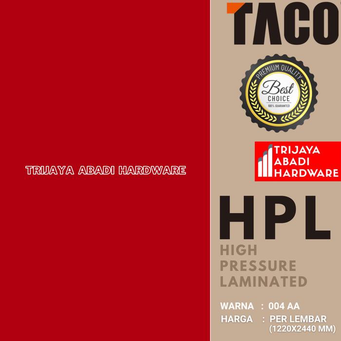 Gambar Taco HPL 001 - 014 AA Solid Series Pelapis Furniture Laminate - Porcelain White dari Trijaya Abadi Hardware undefined 5 Tokopedia