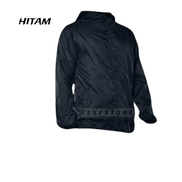Gambar jaket running pria/wanita anti uv waterproof - Hitam, XL dari Rekystore undefined Tokopedia