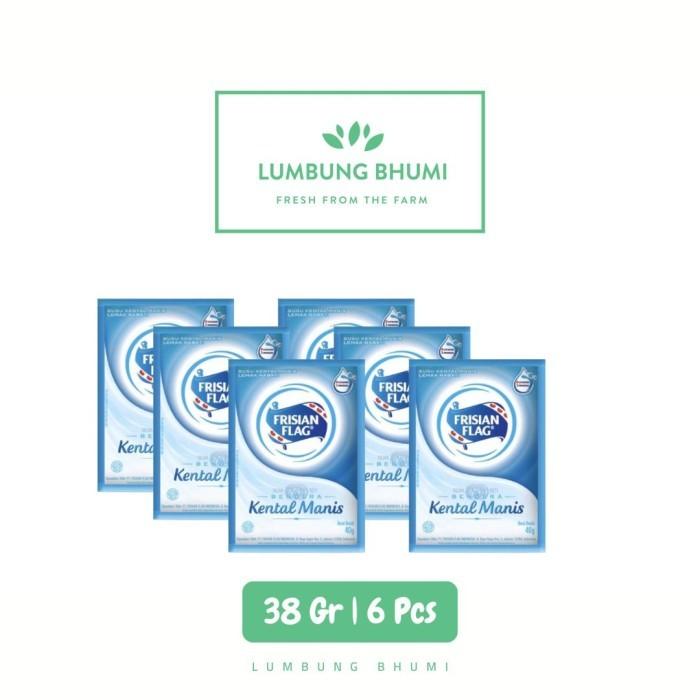 Gambar FRISIAN FLAG Susu Kental Manis Putih 38 Gr Grosir 1 Rcg 6 Pcs dari Lumbung Bhumi undefined Tokopedia