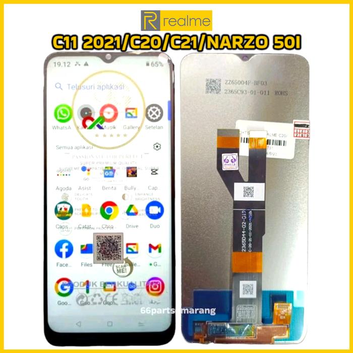 Gambar Lcd Touchscreen Realme C11 2021/C20/C21/Narzo 50i FULLSET - Shine Star dari Dewi 66Partsemarang undefined Tokopedia
