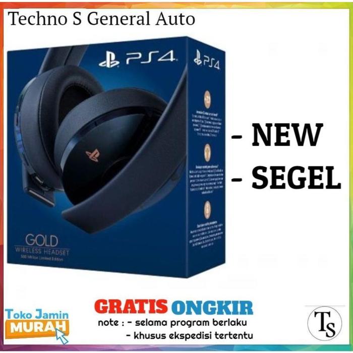 Gambar Ps4 Headset Wireless Original Sony Headphone Ps4 Gold Wireless - Midnight Blue, NON GARANSI dari AMANANUGRAH undefined Tokopedia