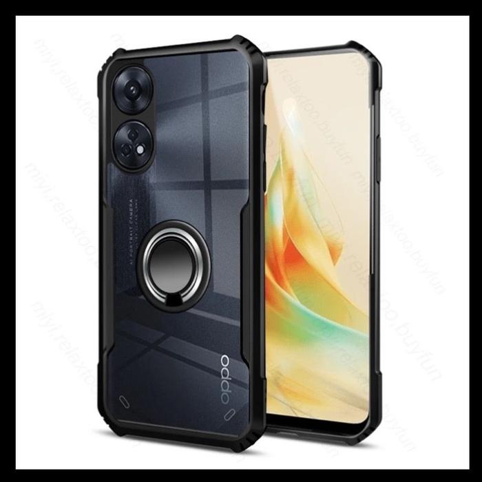 Gambar Oppo Reno 8T 4G /Reno8 T 5G Rzants Blade Ring Original Hard Case Cover - OPPO RENO 8T 4G, HITAM+RINGBULAT dari Original Shop Nillkin undefined Tokopedia