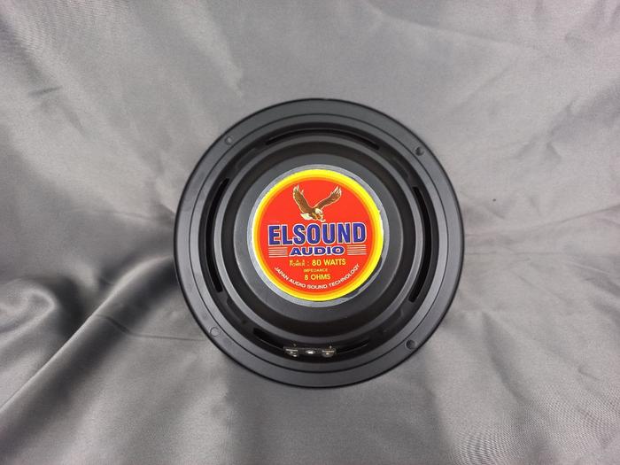 Gambar Speaker 6 Inch Elsound 8 Ohm 80 Watt / 100 Watt/ 150 Watt - 80 Watt dari Rumah Loudspeaker undefined Tokopedia