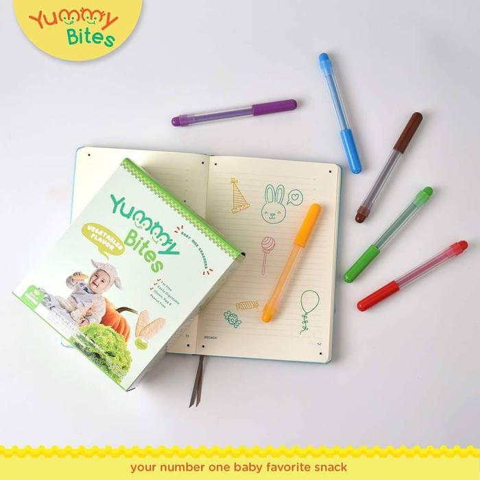 Gambar Yummy Bites Cracker Vegetables 25gr dari UNIQUEBABY18 undefined Tokopedia