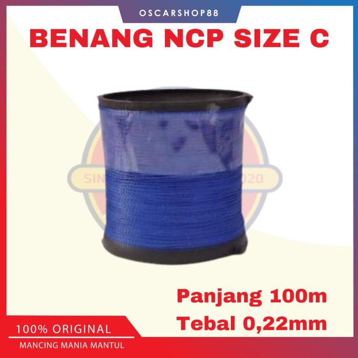 Gambar Benang ncp wraping joran size C - Biru Tua dari oscarshop88 undefined Tokopedia