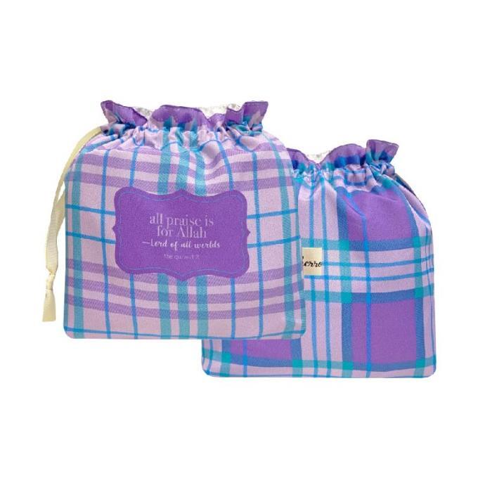 Gambar Herroom Ready Stock Mukena Tartan 2.0 Tencel Aurel - Lavender DS dari aurelmeta undefined Tokopedia