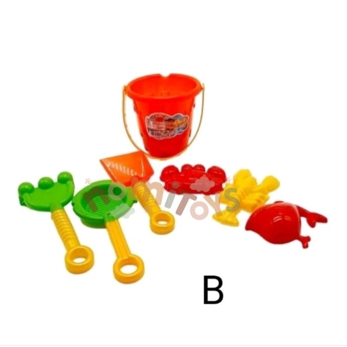 Gambar Mainan Anak Cetakan Pasir Pantai / Cetakan Magic Sand Pasir Ajaib - B dari nomi toys undefined Tokopedia