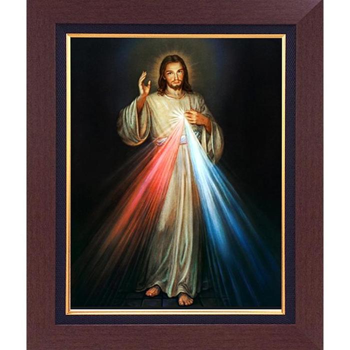 Gambar Lukisan Tuhan Yesus Koronka Kerahiman Kanvas 50 x 60cm-Pajangan dari OVUMI MART undefined Tokopedia