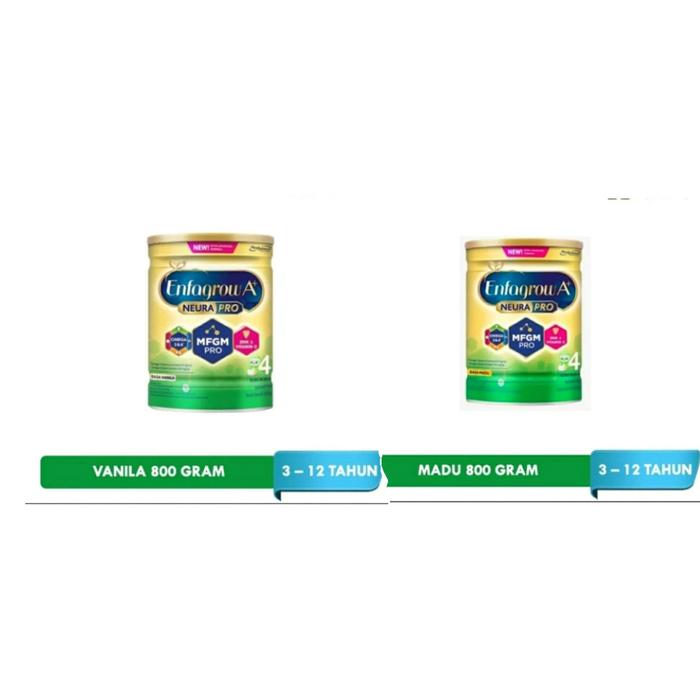 Gambar Susu Enfagrow A+ 4 Vanila/Madu 800gr - Vanila, 6KLG × 800g dari OneGallery undefined Tokopedia