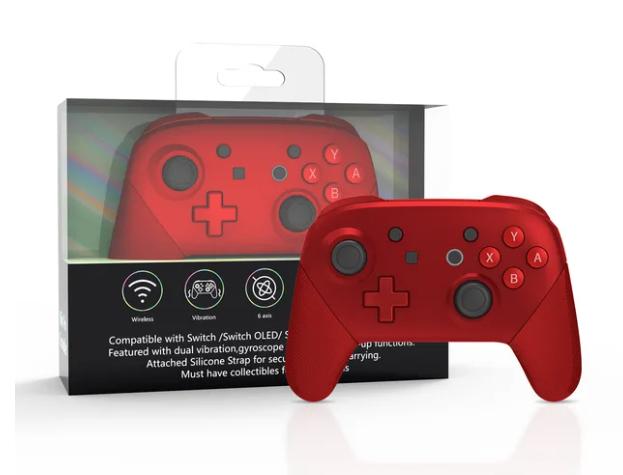 Gambar JYS Pro Controller Mini Wireless Gamepad for Switch PC Steam Deck ROG - RED dari Rocket Games undefined Tokopedia