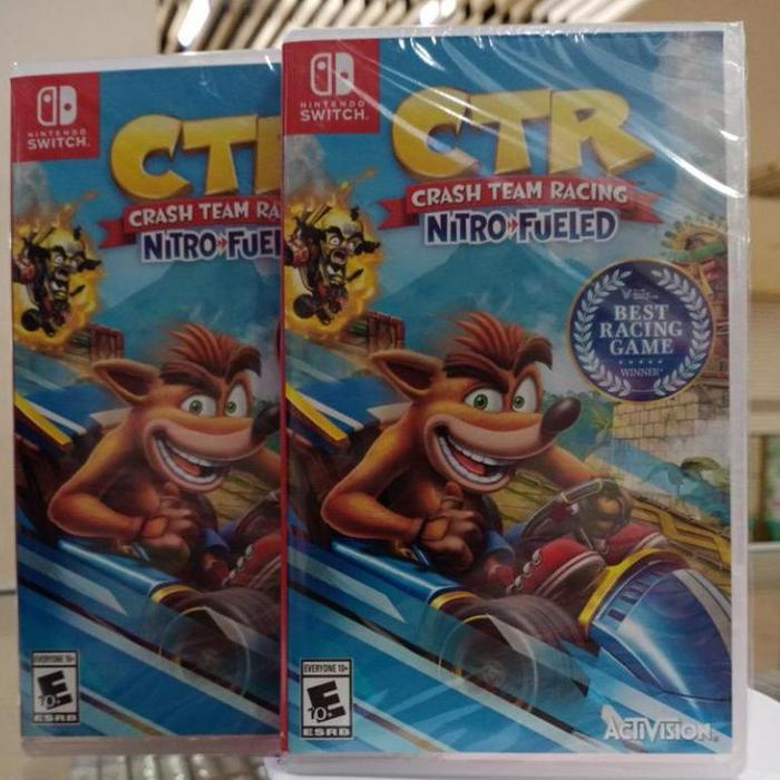 Ctr Crash Team Racing Nitro Fueled Nintendo Switch Gameswitch Baru