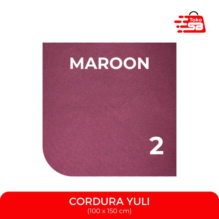 Gambar Bahan Kain Cordura Yuli (Meteran) - Maroon dari Soember Baru Jakarta undefined Tokopedia