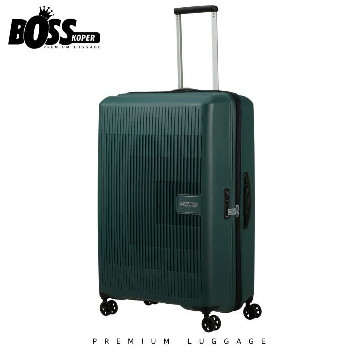 Gambar Koper Hardcase Large 28 Inch Ringan AMERICAN TOURISTER Expand + TSA - Hijau dari Boss Koper undefined Tokopedia