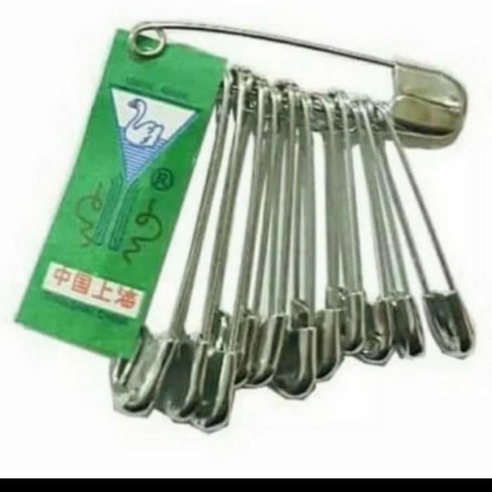 Gambar Peniti Swan Stainless Isi 12 pcs dari sejahtera8 olshop undefined Tokopedia