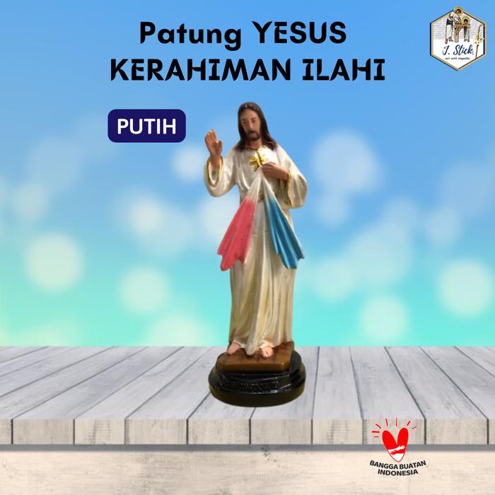 Gambar Patung YESUS KERAHIMAN ILAHI - Putih dari J-Stick undefined Tokopedia