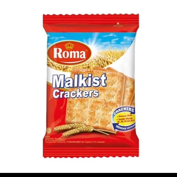 Gambar Roma Malkist Crackers Renceng dari Tk Sakura Jaya undefined Tokopedia