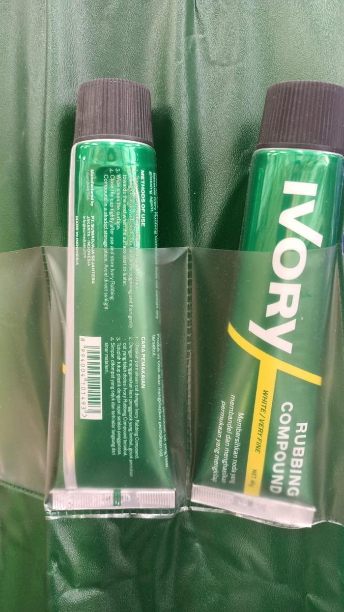 Gambar COMPOUND RUBBING IVORY PUTIH 100 GRAM COCOK UNTUK POLES BODY MOTOR dari bun supermarket bahan bangunan undefined Tokopedia