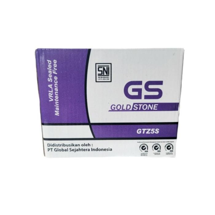 Gambar Aki Motor YAMAHA Jupiter MX 135 Accu Kering MF GTZ5S dari Indo Aki Original undefined Tokopedia