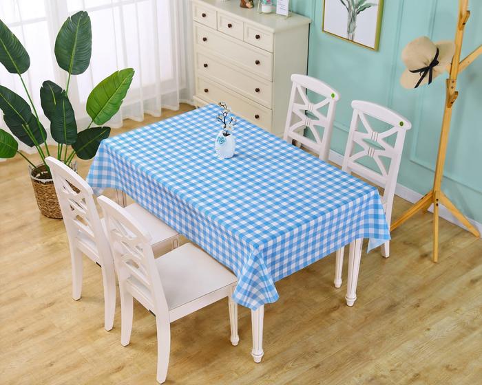 Gambar Taplak Meja Anti Air Motif Kotak Kotak Size 137x90cm Bahan PEVA Part 1 - 137x90 Motif 1 dari Wellstar88 undefined Tokopedia