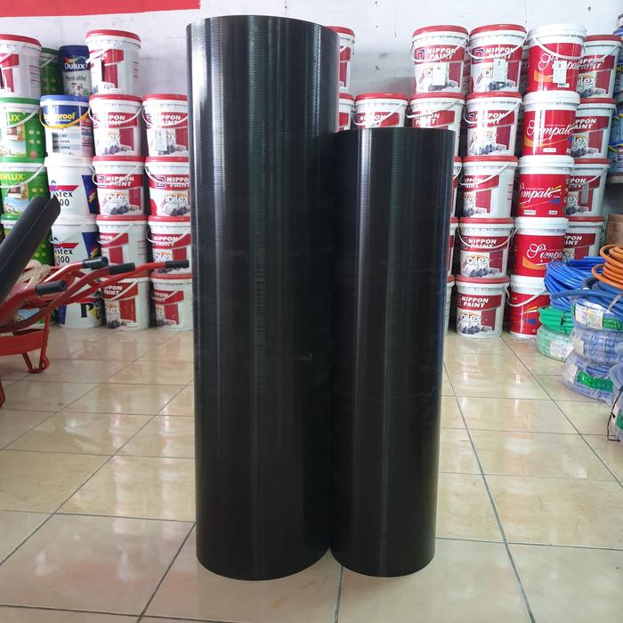 Gambar Fiber Pagar Tebal : 1.2mm Tinggi 1.2Meter Motif Garis - Fiber Besar - Hitam dari Gstraga undefined Tokopedia