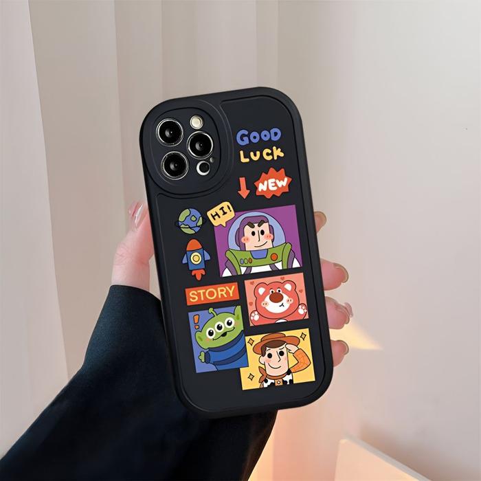 Gambar Case Samsung A02S A03S A10S A11 M11 Casing Toy Story Silicon Premium - Hitam, Samsung A02S dari JIMZCASE undefined Tokopedia