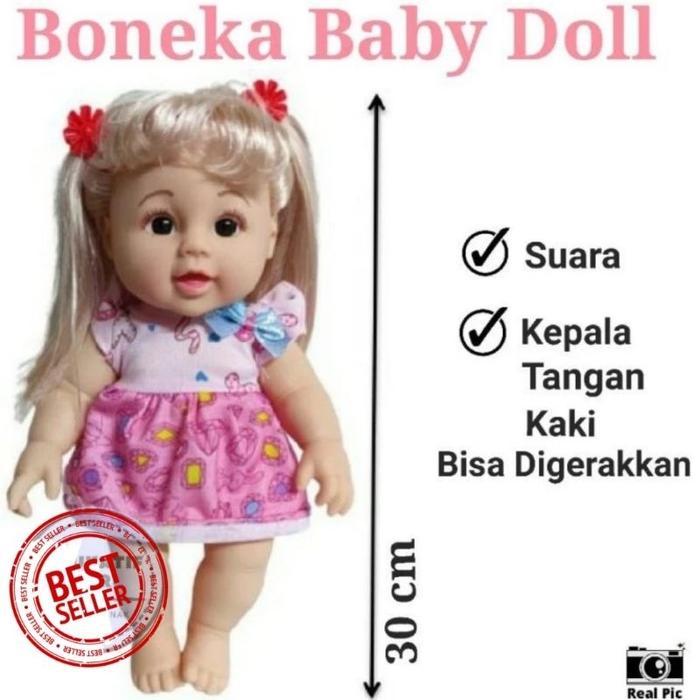 Gambar MAINAN BONEKA FULL karet mainan Boneka my cute baby full karet dari Fortunetoys undefined Tokopedia
