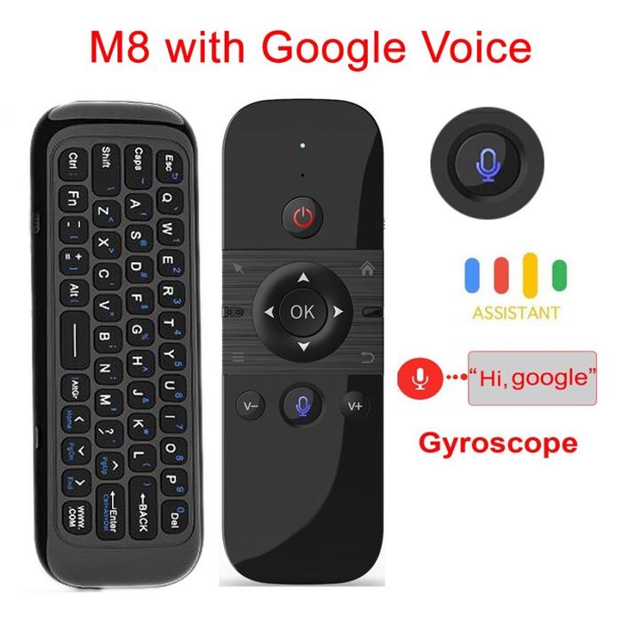 Gambar Air Mouse Wireless Air Mouse Mini Keyboard M6 M8 C120 - M6 dari Timur Market undefined 4 Tokopedia