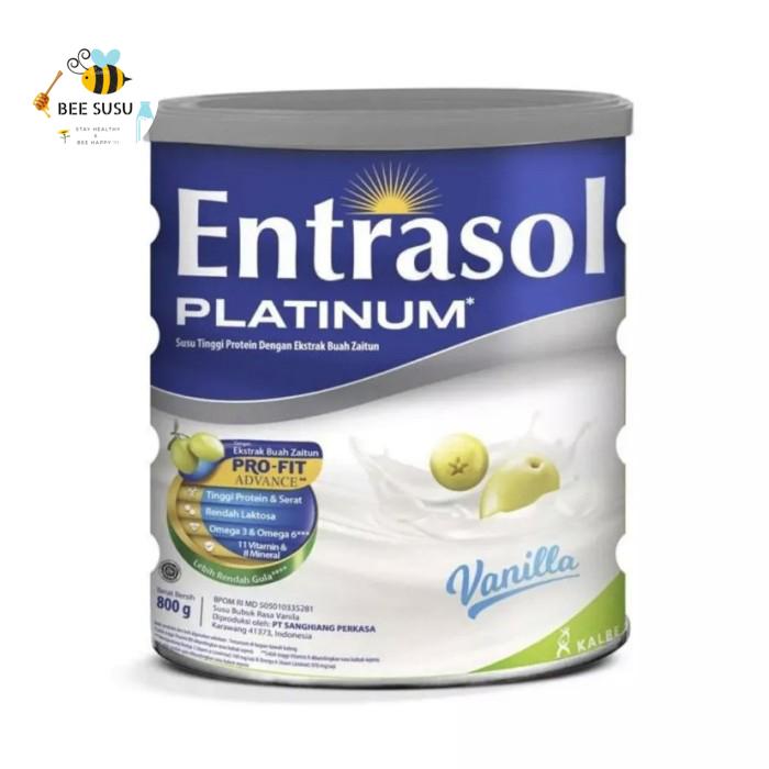 Gambar Entrasol Platinum Vanila 800g Entrasol Senior Vanila 800gr dari BEE SUSU. undefined Tokopedia