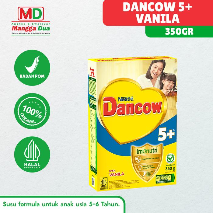 Gambar Nestle Dancow 5+ Vanila 350gr Susu Anak Usia 5 Tahun Ke Atas dari Apotek Mangga Dua Farma undefined Tokopedia
