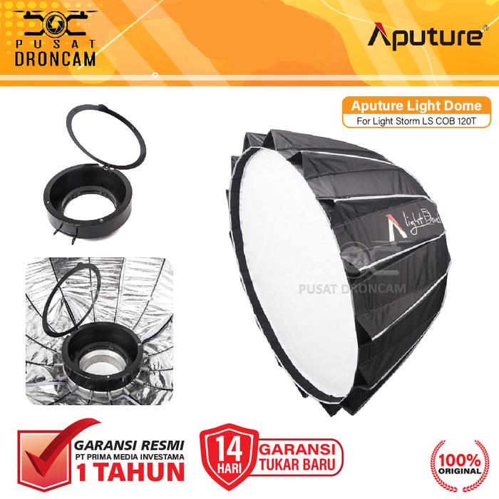 Gambar Aputure Light Dome II for LS C300d II / LS C120d II Softbox Resmi dari Kamera Gadget Official undefined Tokopedia