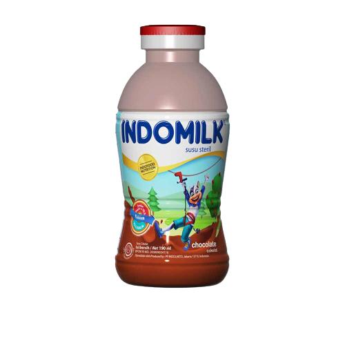 Gambar INDOMILK SUSU 190 ML - Coklat dari Mutiara Cahaya Official undefined Tokopedia