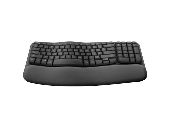 Gambar Logitech Wave Keys Ergonomical - Hitam dari COC Komputer undefined Tokopedia