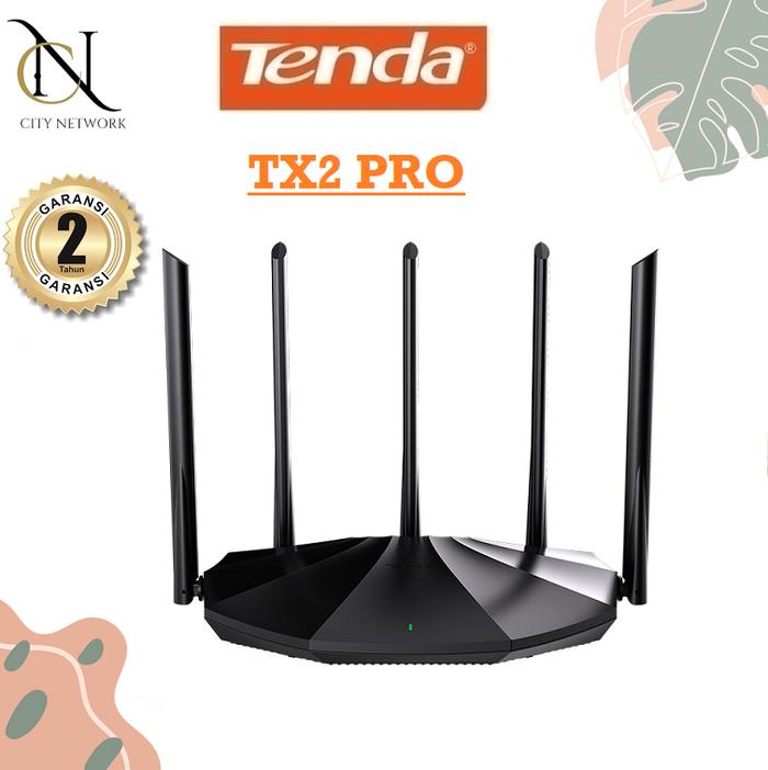 Jual Tenda TX2 Pro Dual-Band Gigabit Wi-Fi 6 Router - Jakarta Pusat ...