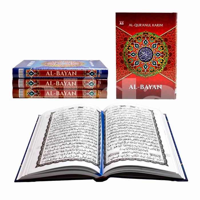 Gambar Al-Quran Kertas HVS Putih Al-Bayan Uk A5 Huruf Jelas Alquran Albayan Wakaf Quran - Merah, Ukuran A5 dari Toko Alida Jakarta undefined Tokopedia