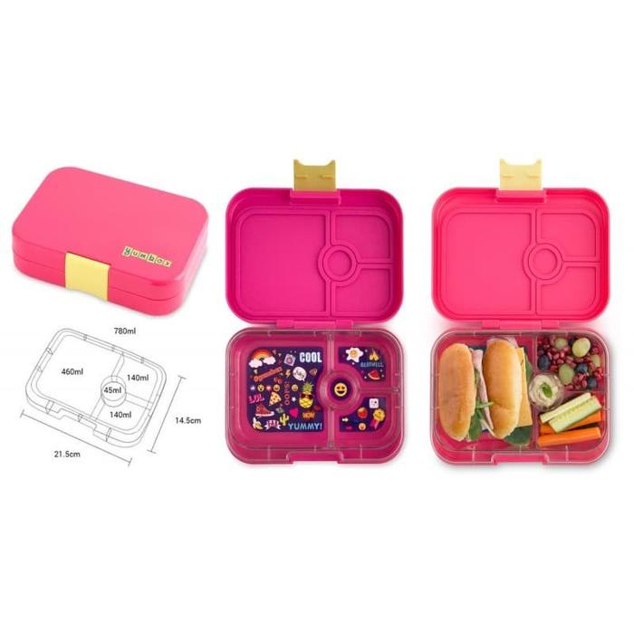 Gambar Lunch Box Kotak Tempat Makan Yumbox Panino Anti Bocor Ukuran 21x16x4cm dari LittleStarlighttt undefined Tokopedia