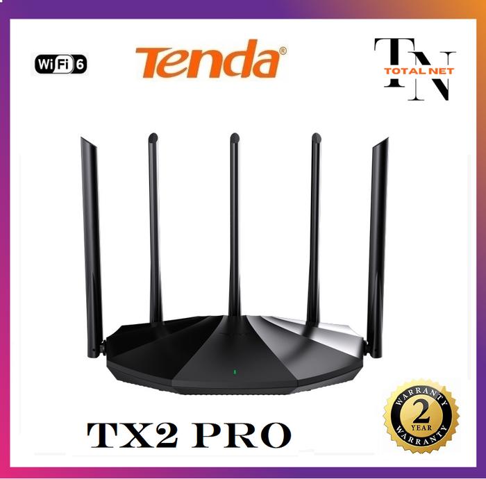 Jual Tenda TX2 Pro TX2PRO AX1500 Dual Band WiFi 6 Gigabit Wireless ...